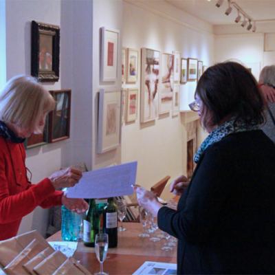 Private View, Birdwood House, Totnes, November 2019